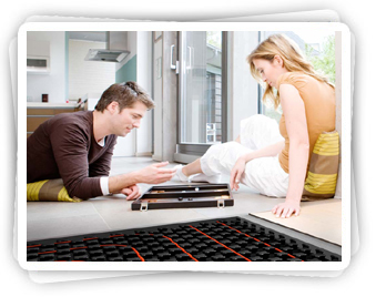 Монтаж теплых полов